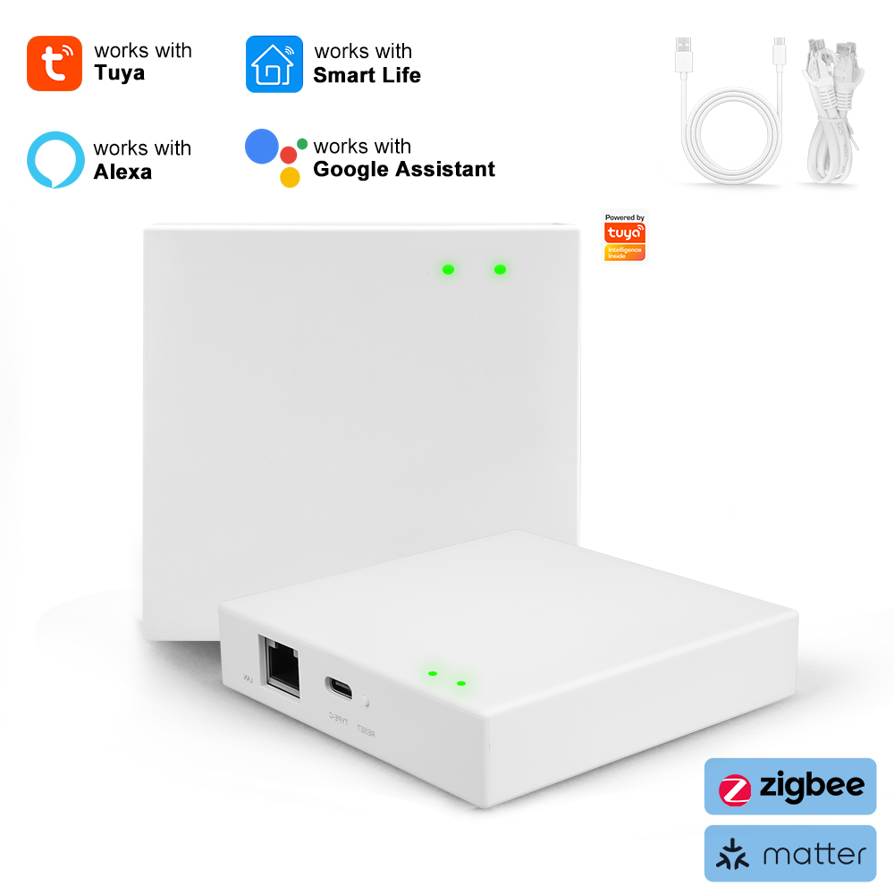 Smart Home Offline System - Tuya Zigbee Matter Wired Gateway Smart