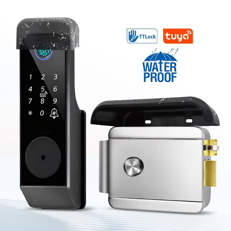 Smart Home Website - Waterproof Fingerprint Lock Tuya Wifi Remote