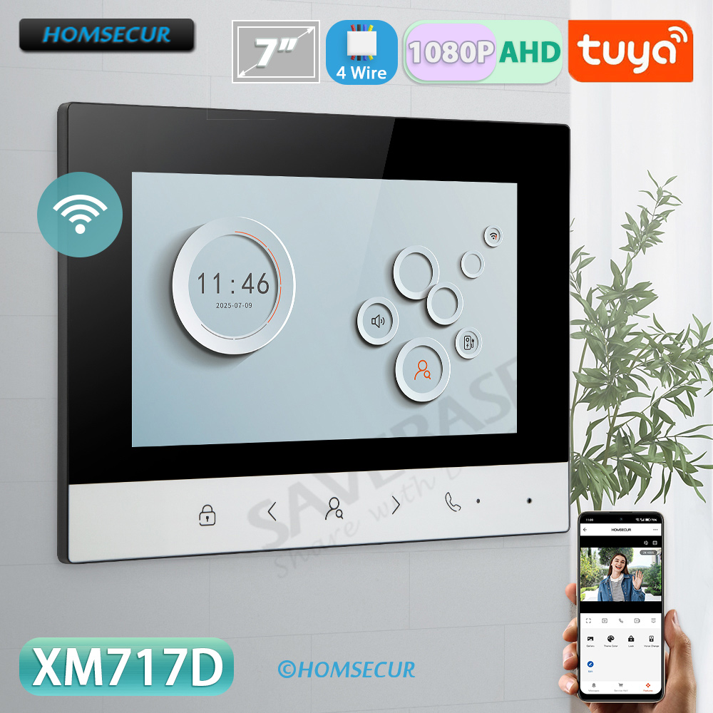Video Doorbell - Tuya Smart WIFI Indoor Monitor 7