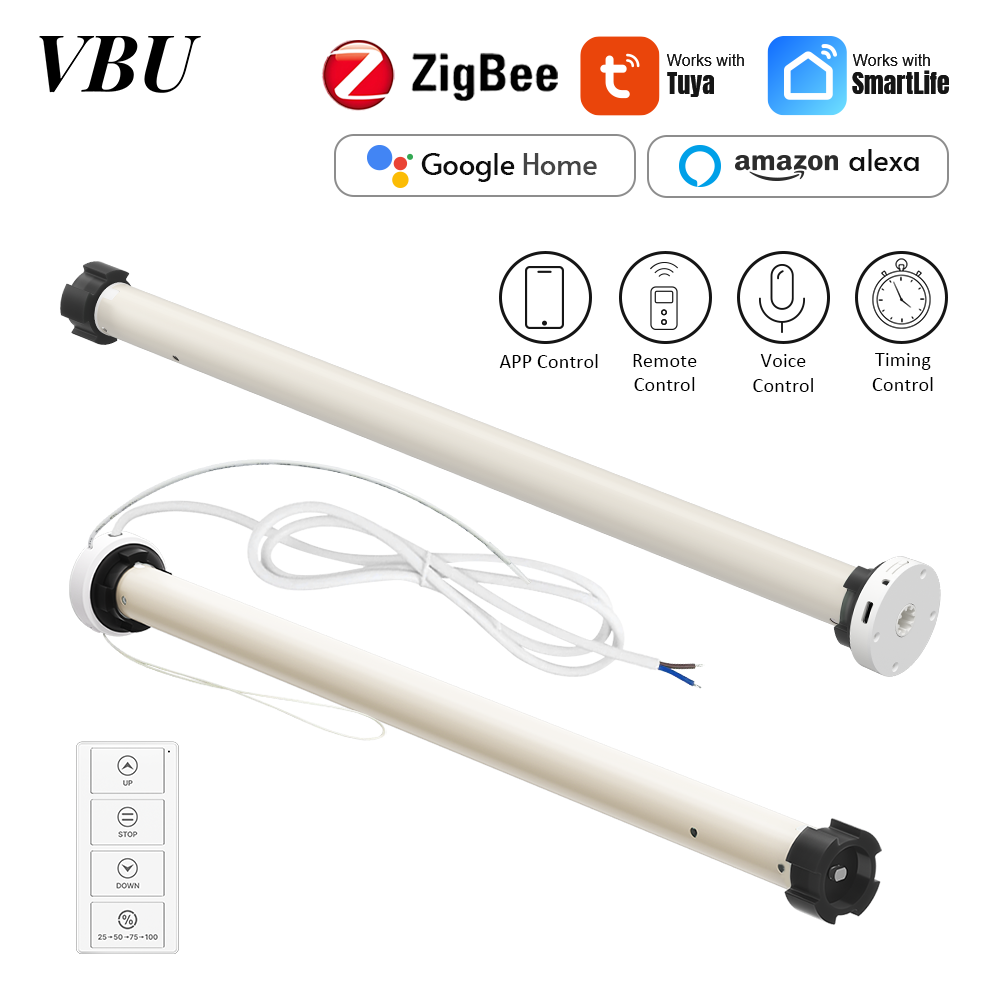 Smart Home Youtube - Tuya Zigbee Roller Shade Blinds Motor