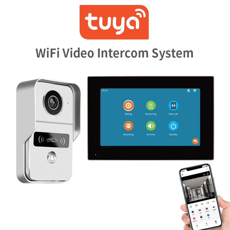 Smart Home Video Doorbell App - Tuya 1080P Wifi Video Doorbell 7/10