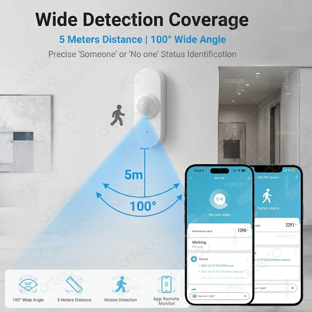 Tuya WiFi PIR Motion Brightnes - Smart Home Wiser review and price