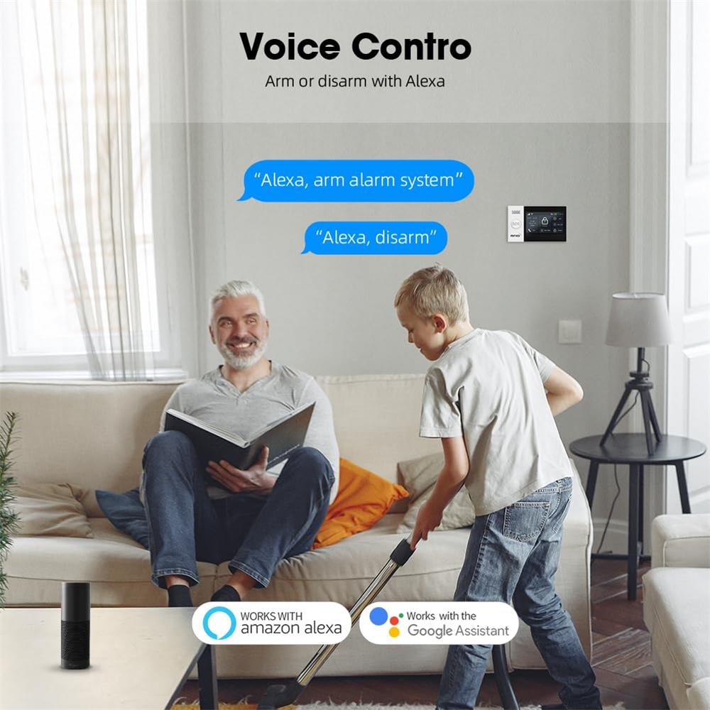 2.4G WIFI Smart GSM Alarm Syst - Smart Home Wiser review and price
