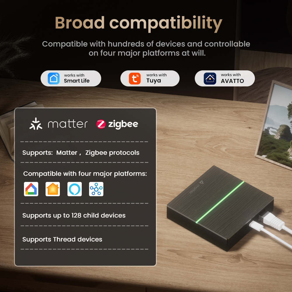 AVATTO Matter Smart Wired Gate - Smart Home Website review and price