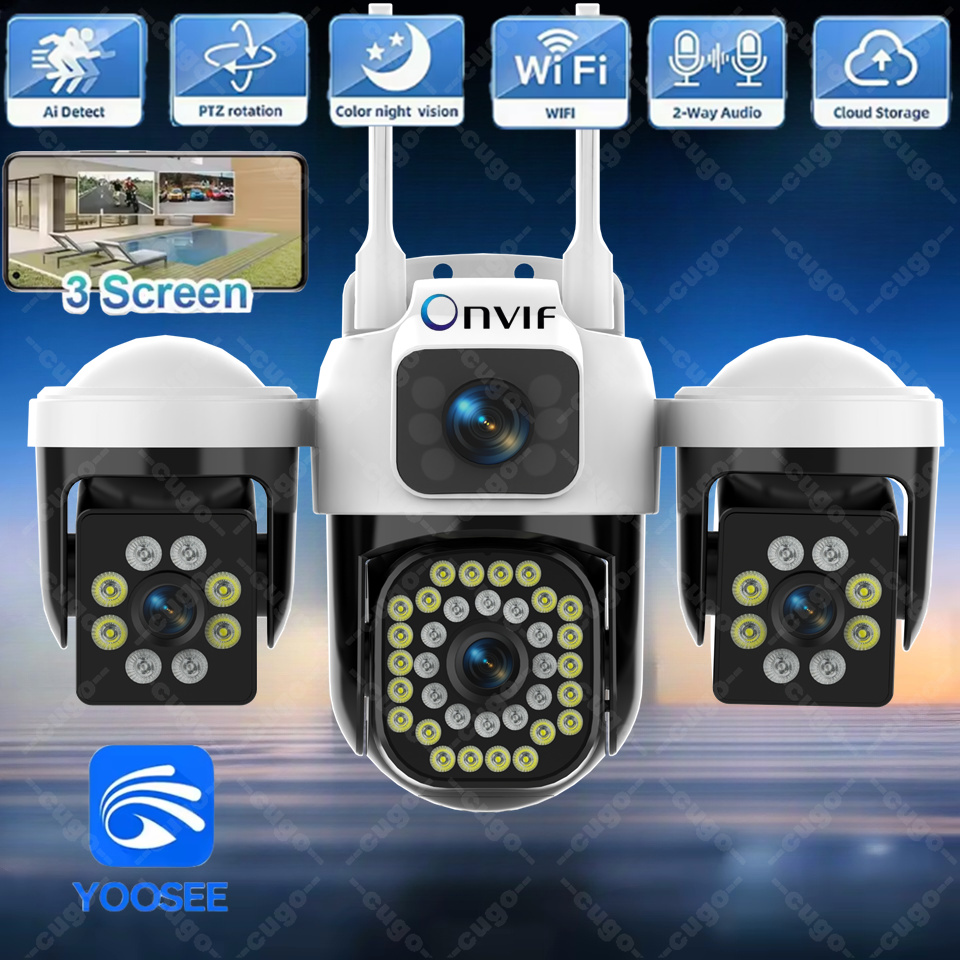 WiFi IP Camera Outdoor 15MP 8K - Smart Home Kamera Outdoor review and price