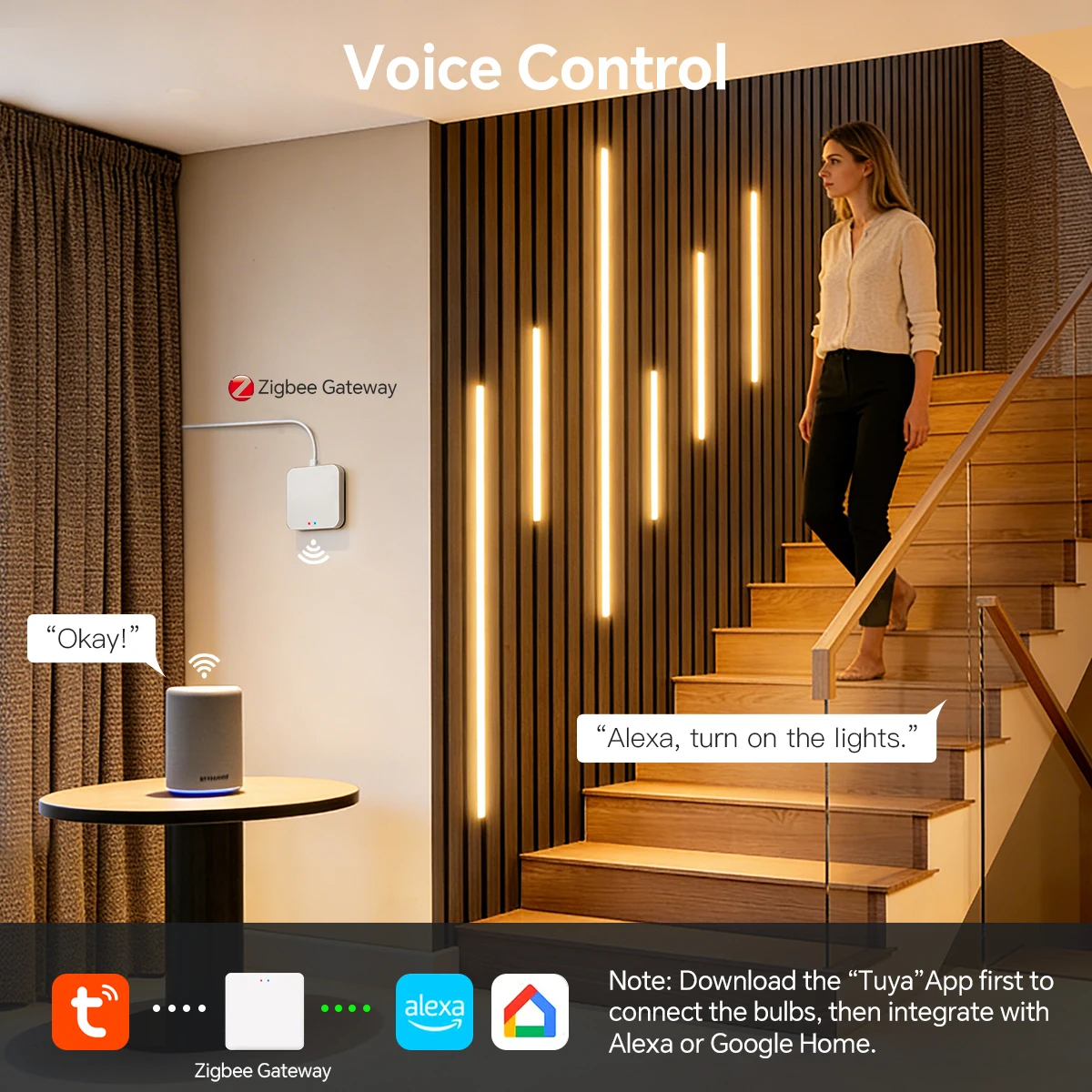 Zigbee Smart Neon COB LED Stri - Smart Home Youtube review and price