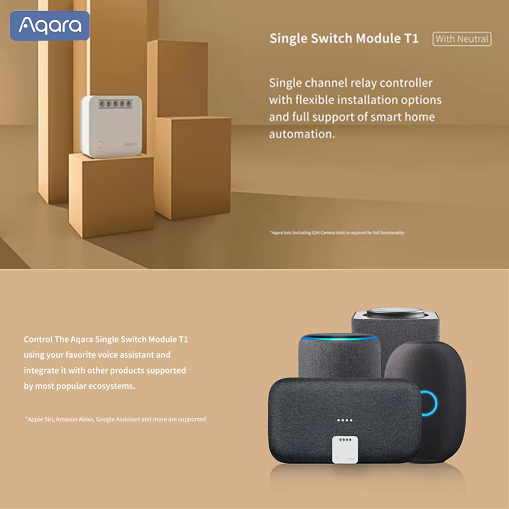 Aqara Single Channel Control M - Smart Home Hub Apple review and price
