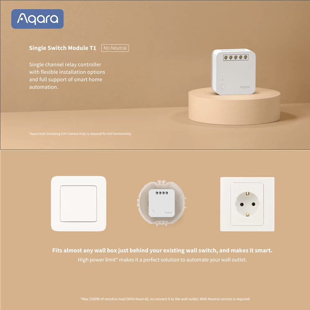 Aqara Single Channel Control M - Smart Home Hub Apple review and price