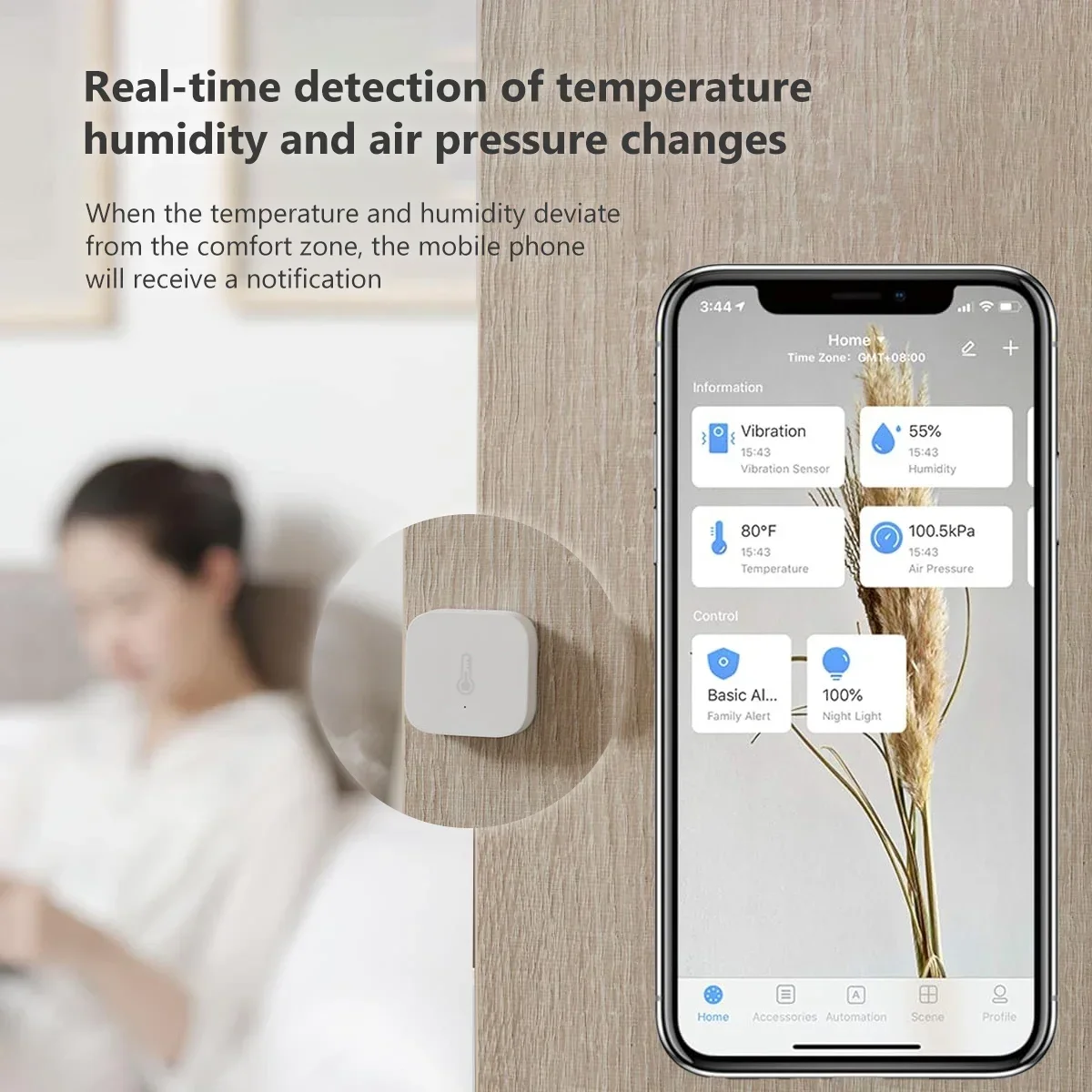 Aqara Temperature Sensor Zigbe - Smart Home Hub Apple review and price