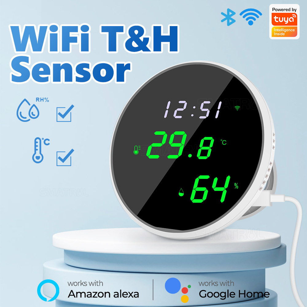 Tuya USB Smart Temperature Hum - Smart Home News review and price