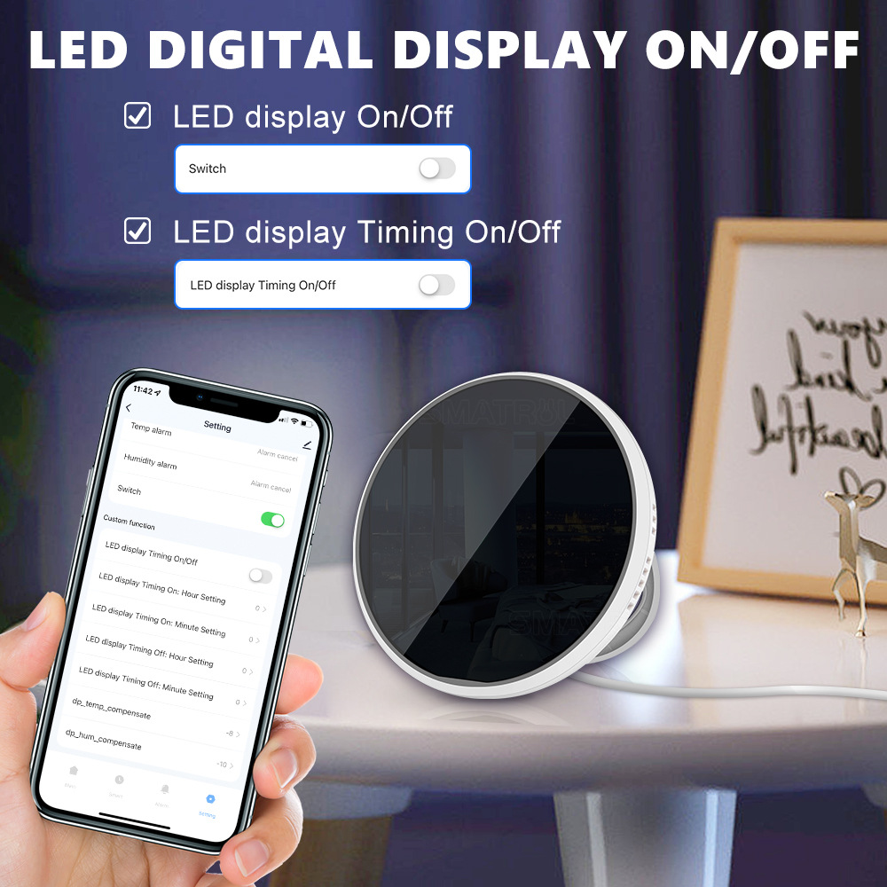Tuya USB Smart Temperature Hum - Smart Home News review and price