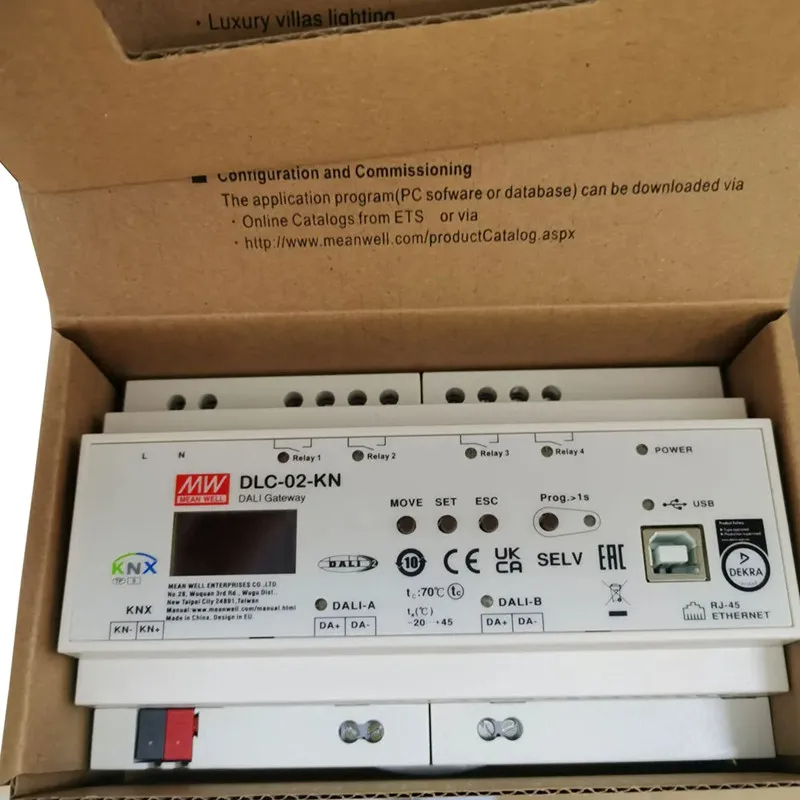 Mean Well DLC-02-KN KNX to DAL - Smart Home Knx System review and price