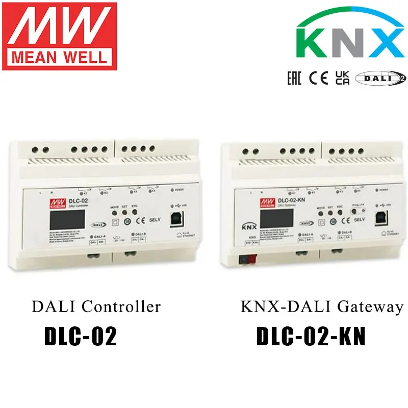 Mean Well DLC-02-KN KNX to DAL - Smart Home Knx System review and price