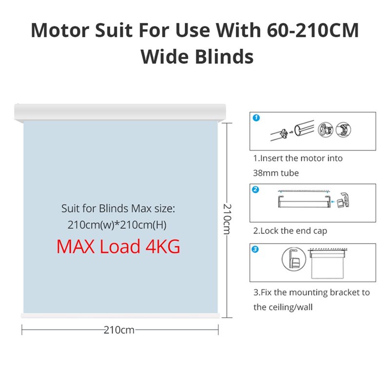AT51-Smart Roller Shade Blinds - Smart Home Youtube review and price