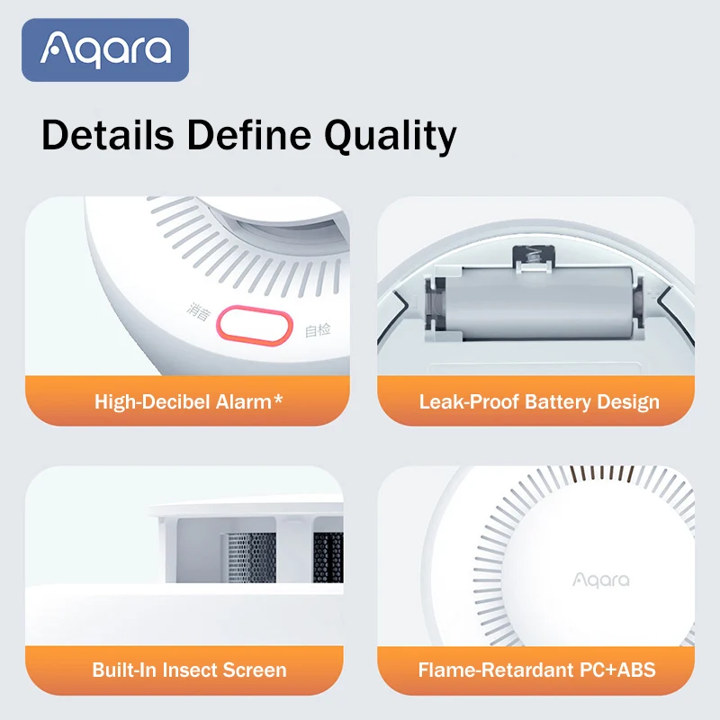 Aqara Matter Smoke Detector Se - Smart Home Hub Apple review and price