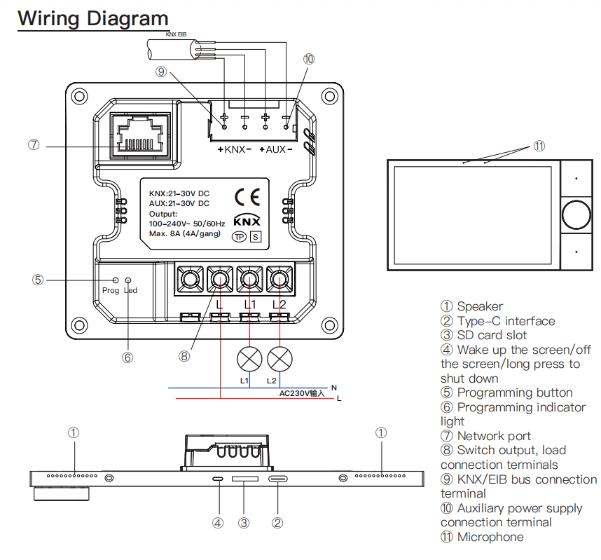 Tianlai S10M Home Automation K - Smart Home Knx System review and price