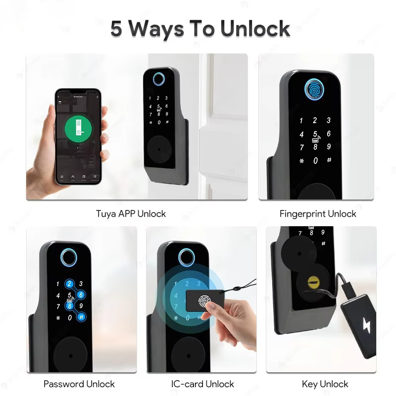 Waterproof Fingerprint Lock Tu - Smart Home Website review and price