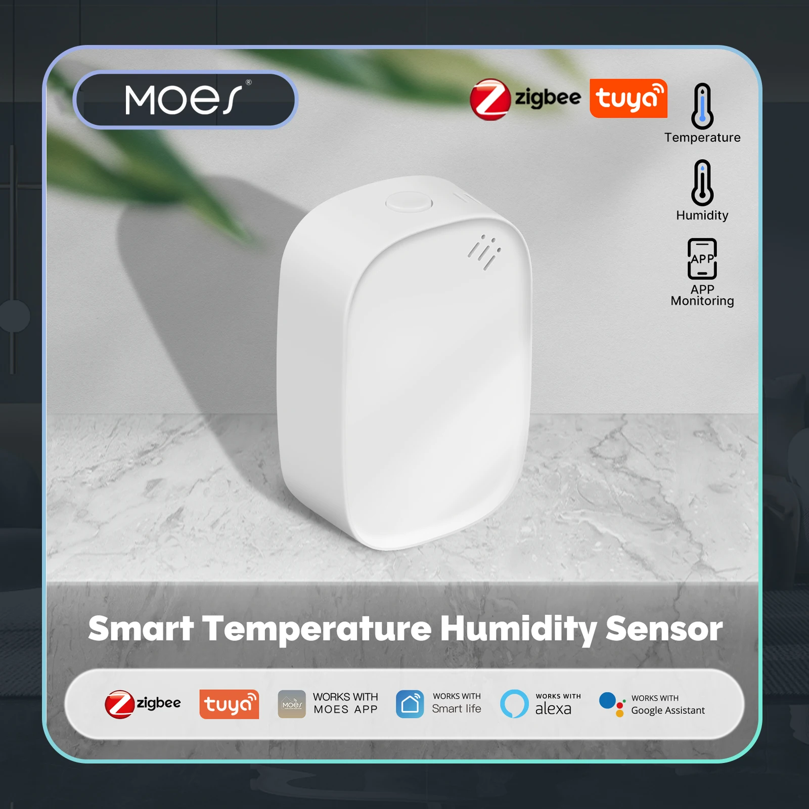MOES Tuya Zigbee Smart Tempera - Smart Home Energy Monitor review and price