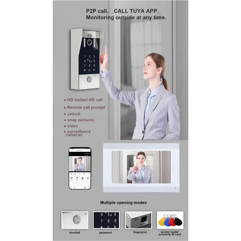 TYSH 2-wire IP Smart WiFi Vide - Smart Home Video Doorbell App review and price
