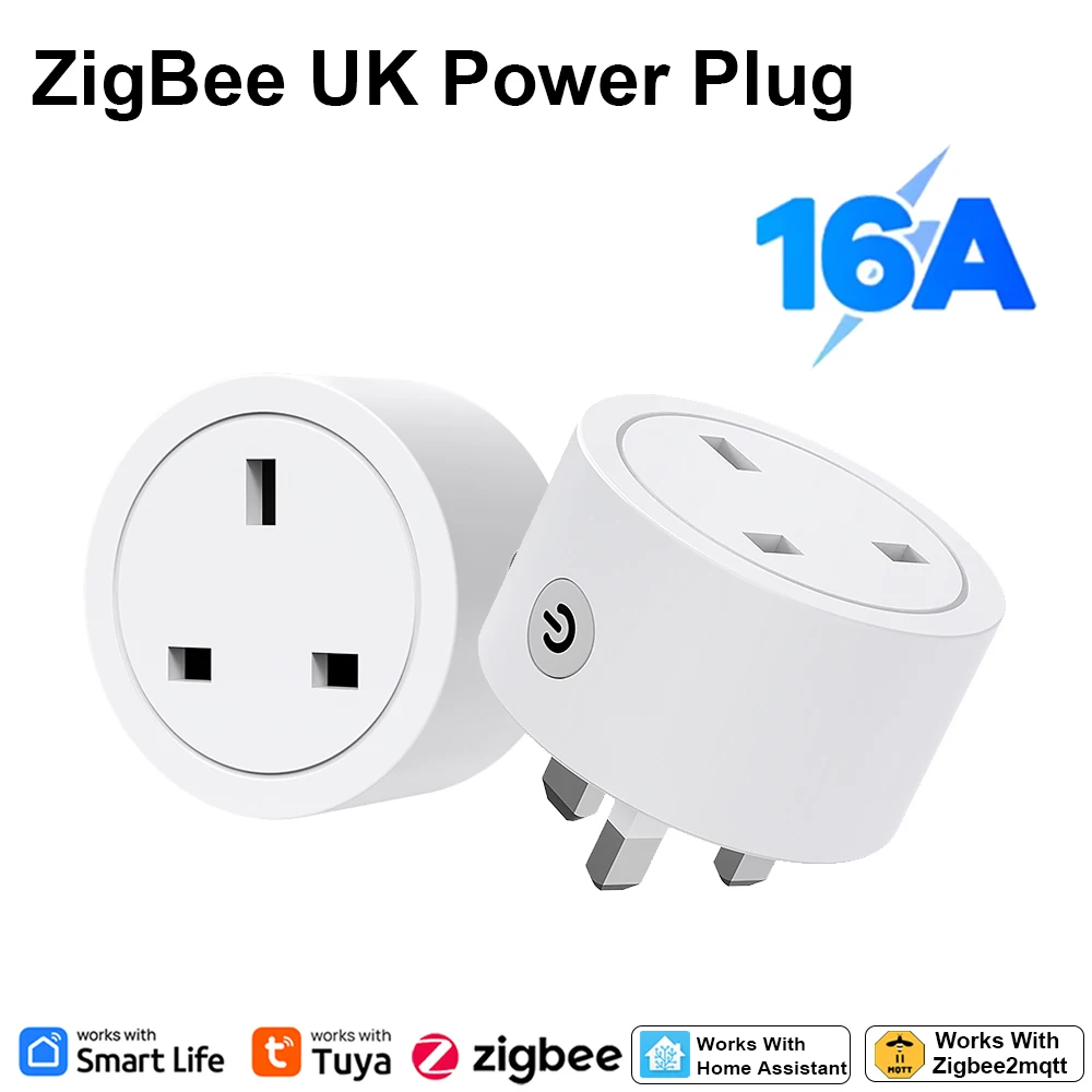 Zigbee Smart Plug 16A UK Socke - Smart Home Energy Monitor review and price
