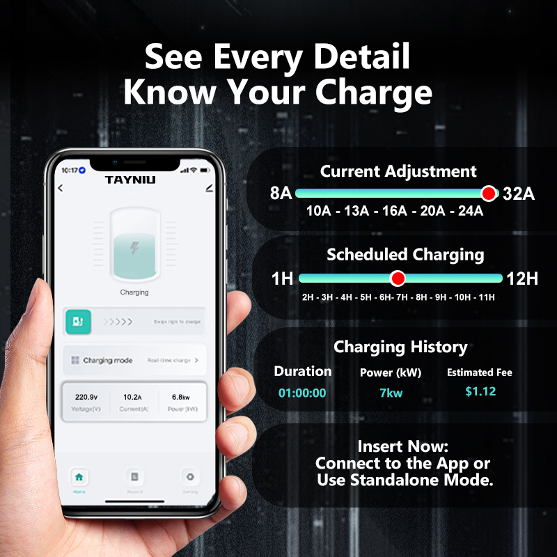 TAYNIU Portable EV Charger 3.5 - Smart Home Ac review and price