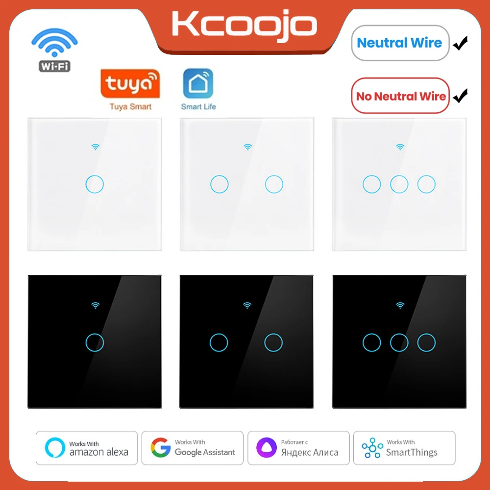 Tuya Wifi EU Smart Switches 1/ - Smart Home Ac review and price