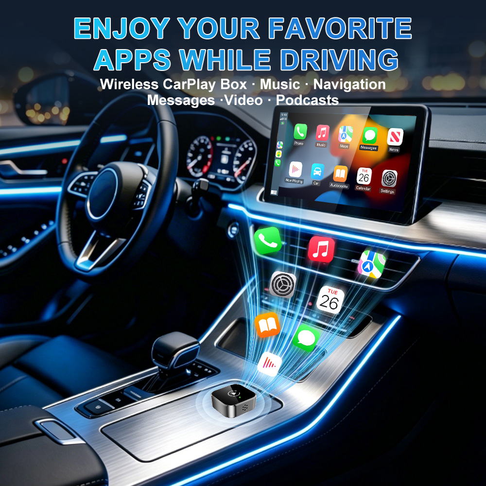 Wireless CarPlay Android Auto  - Smart Home Usb review and price
