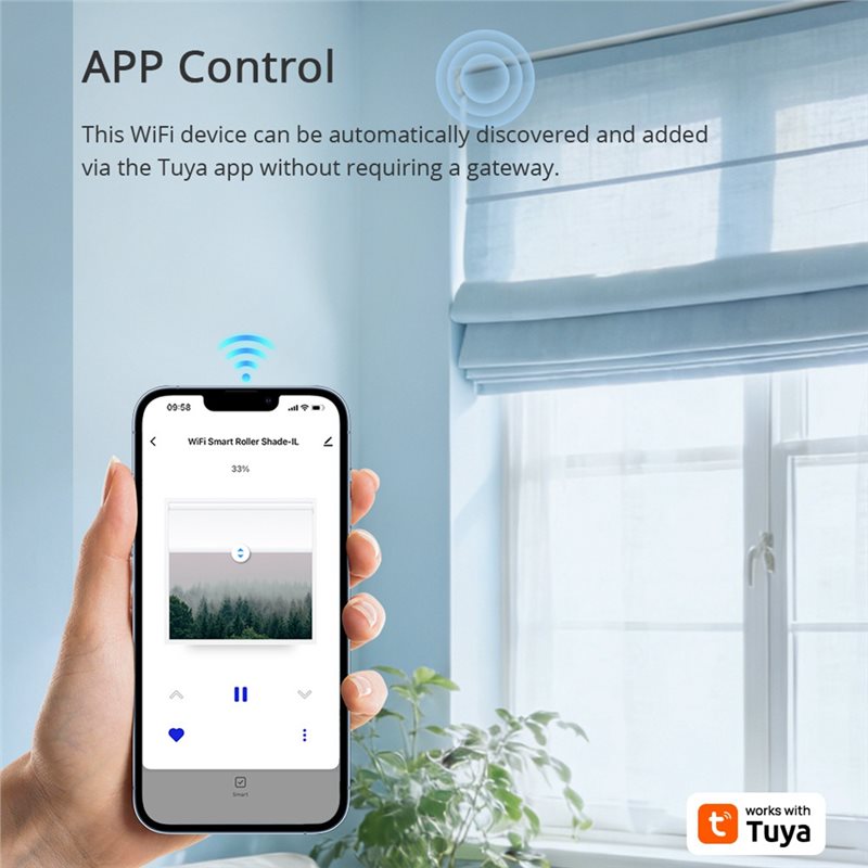 [NEWA08R】 Tuya Wifi Smart Roll - Smart Home Youtube review and price