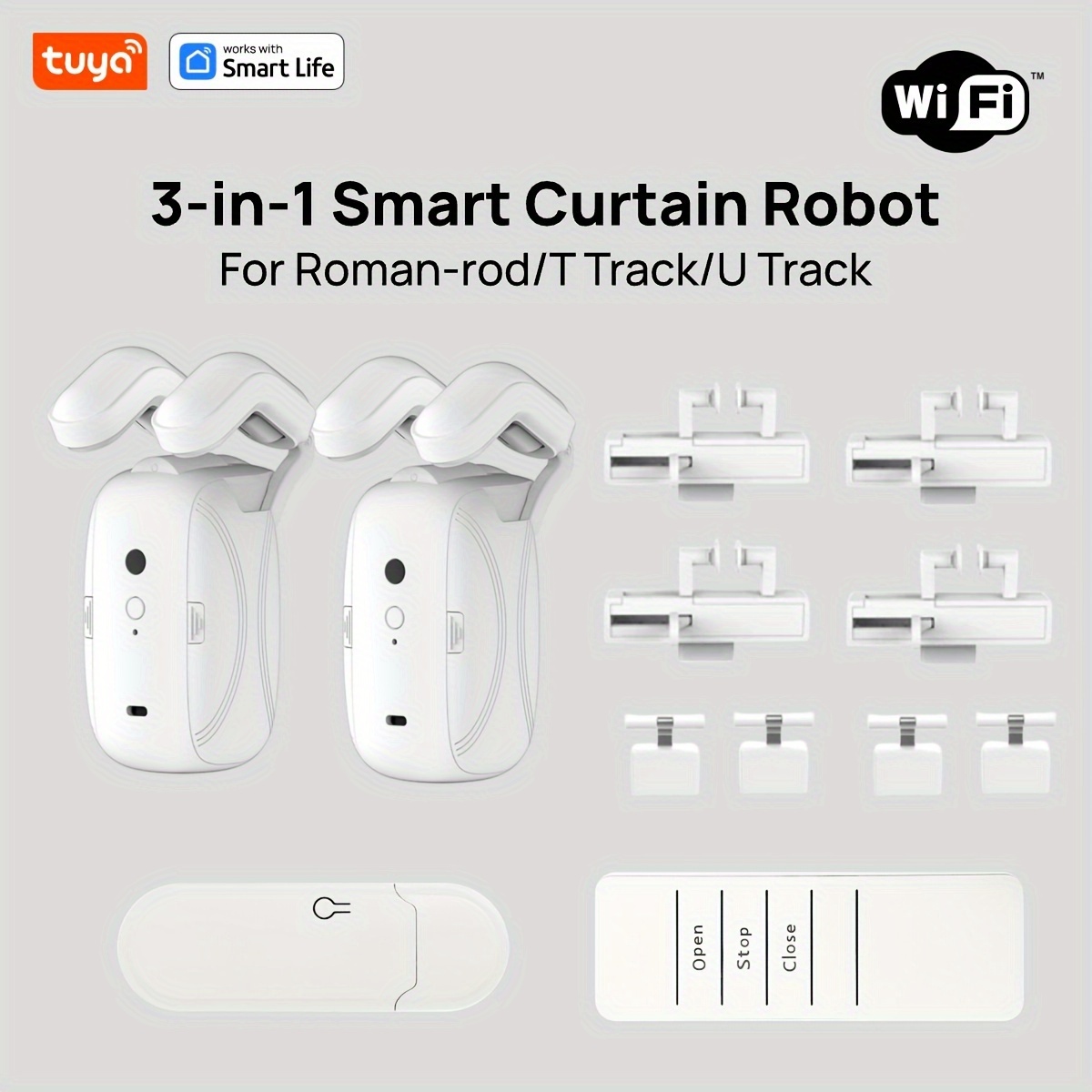 1/2PCS Tuya Smart WiFi Curtain - Smart Home Website review and price