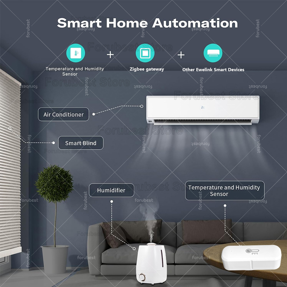 ZigBee Temperature And Humidit - Smart Home News review and price