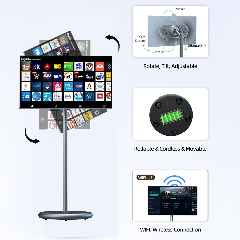 Smart Portable TV Display Mobi - Smart Home Ac review and price