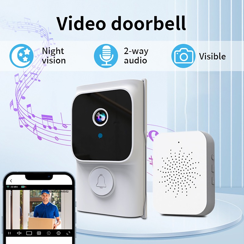 Tuya Wireless Smart Video Door - Smart Home Video Doorbell App review and price