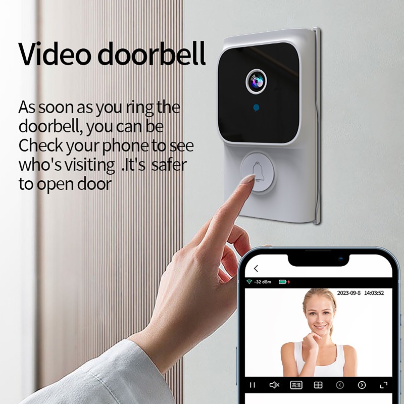 Tuya Wireless Smart Video Door - Smart Home Video Doorbell App review and price