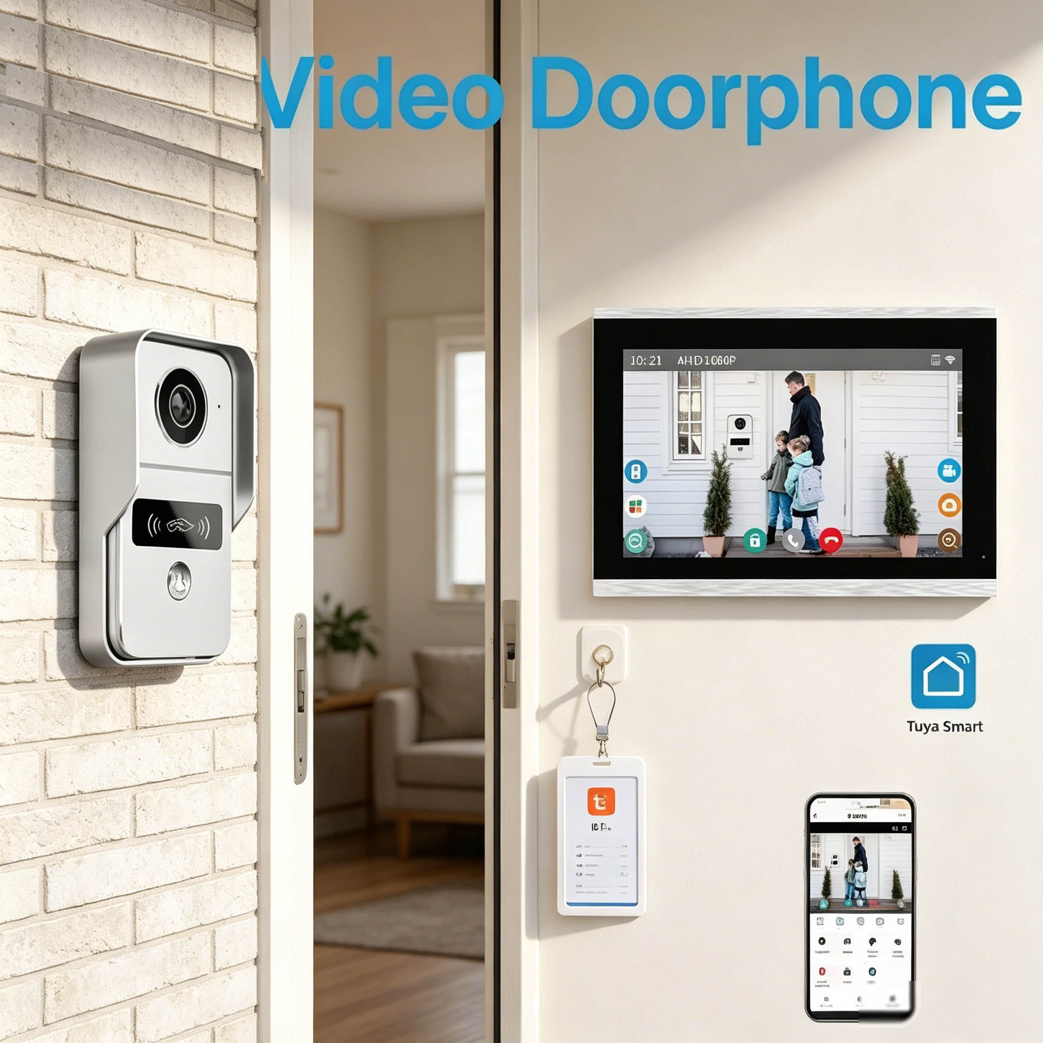 Door Intercom Doorbell, 10.1 I - Video Doorbell review and price