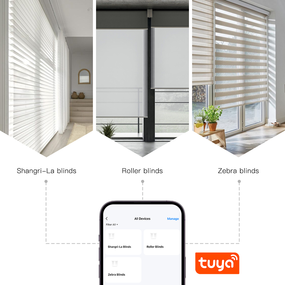 Tuya WiFi Smart Roller Shade B - Smart Home Youtube review and price