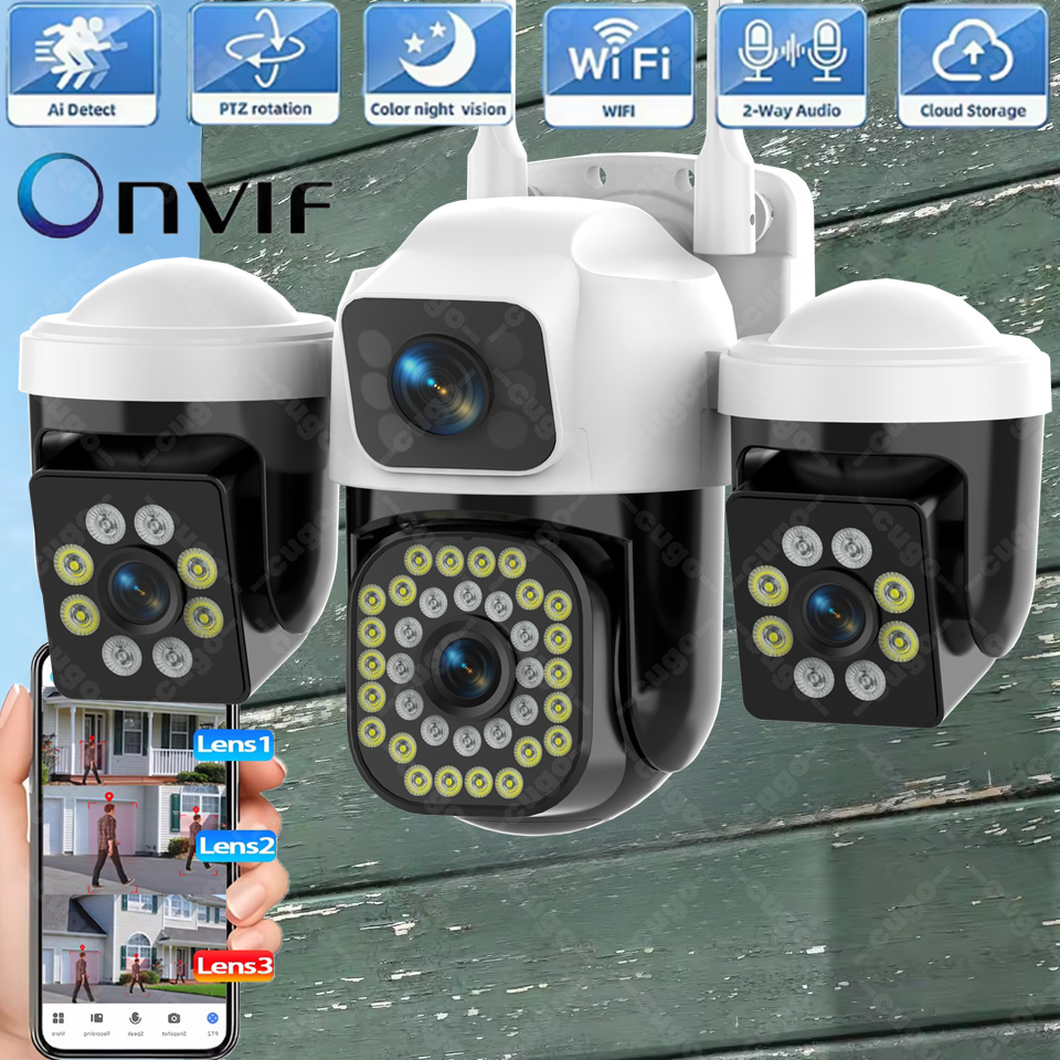 15MP Security Camera 3-HD Scre - Smart Home Kamera Outdoor review and price