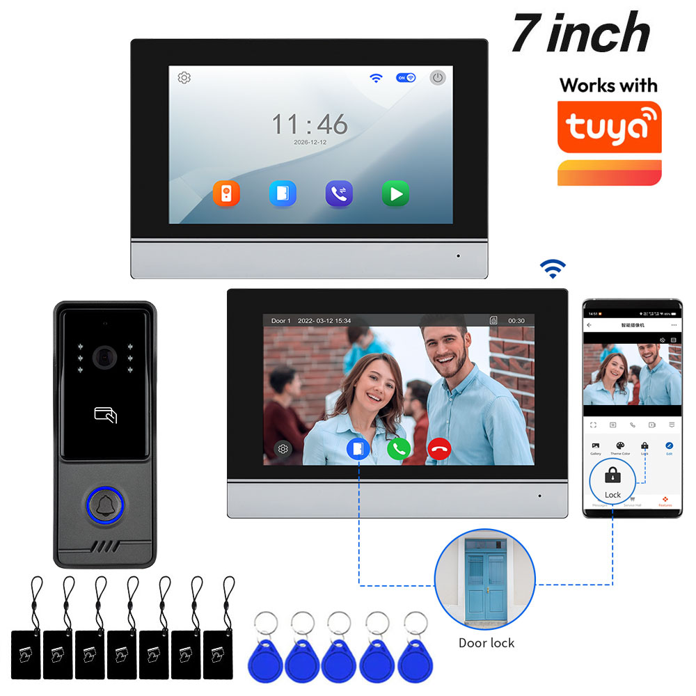 Tuya App Smart Wifi 4 Wire Vid - Smart Home Video Doorbell App review and price