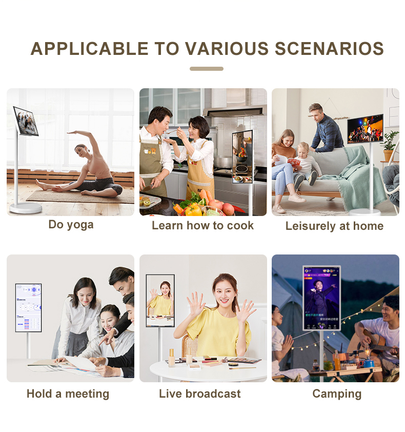 21.5 Inch LED White Battery-Po - Smart Home Ac review and price