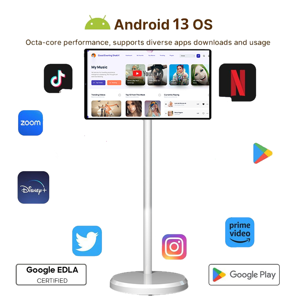 21.5 Inch LED White Battery-Po - Smart Home Ac review and price