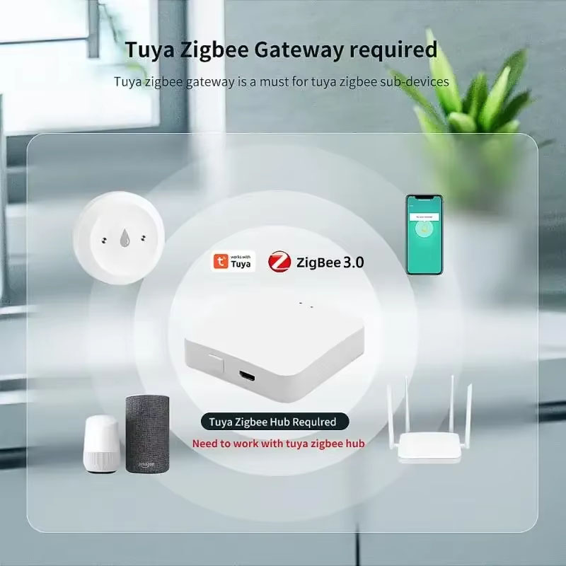 Tuya ZigBee 3.0 Water Leak Det - Smart Home News review and price