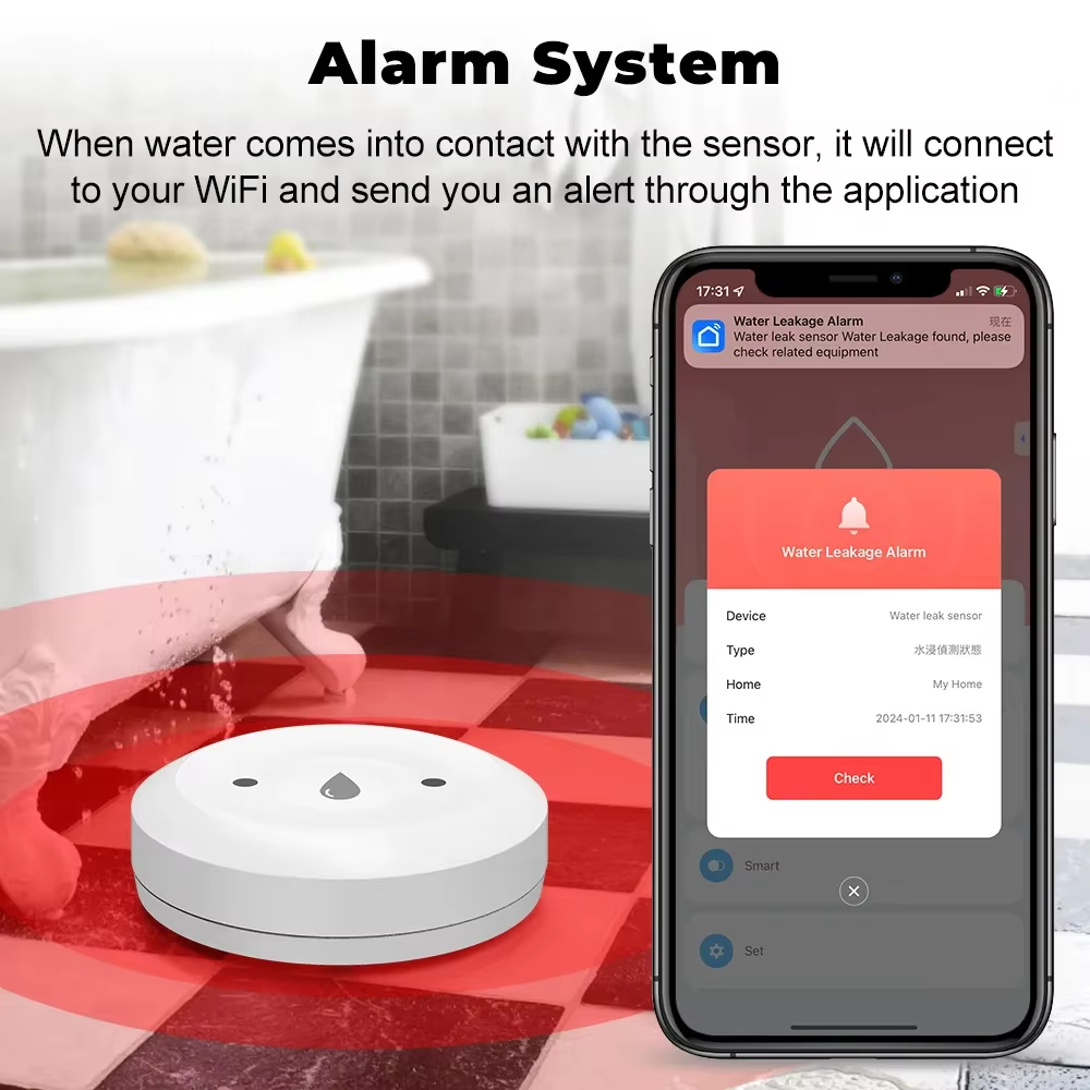 Tuya ZigBee 3.0 Water Leak Det - Smart Home News review and price