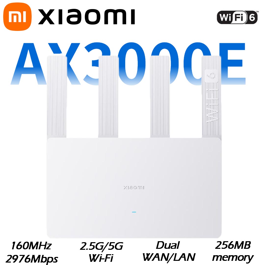 Xiaomi Router AX3000E WiFi6 29 - Smart Home Router review and price
