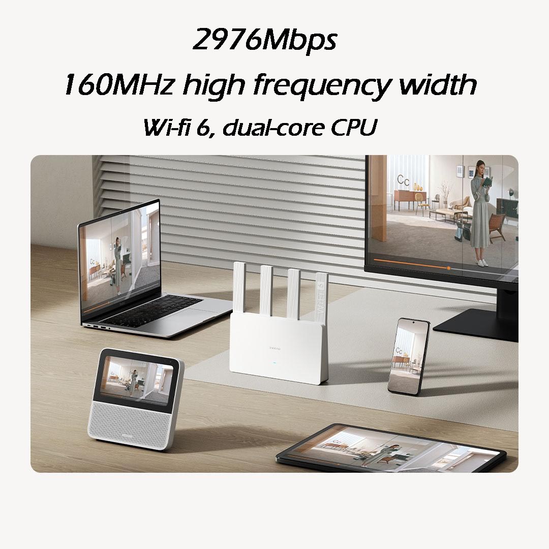 Xiaomi Router AX3000E WiFi6 29 - Smart Home Router review and price