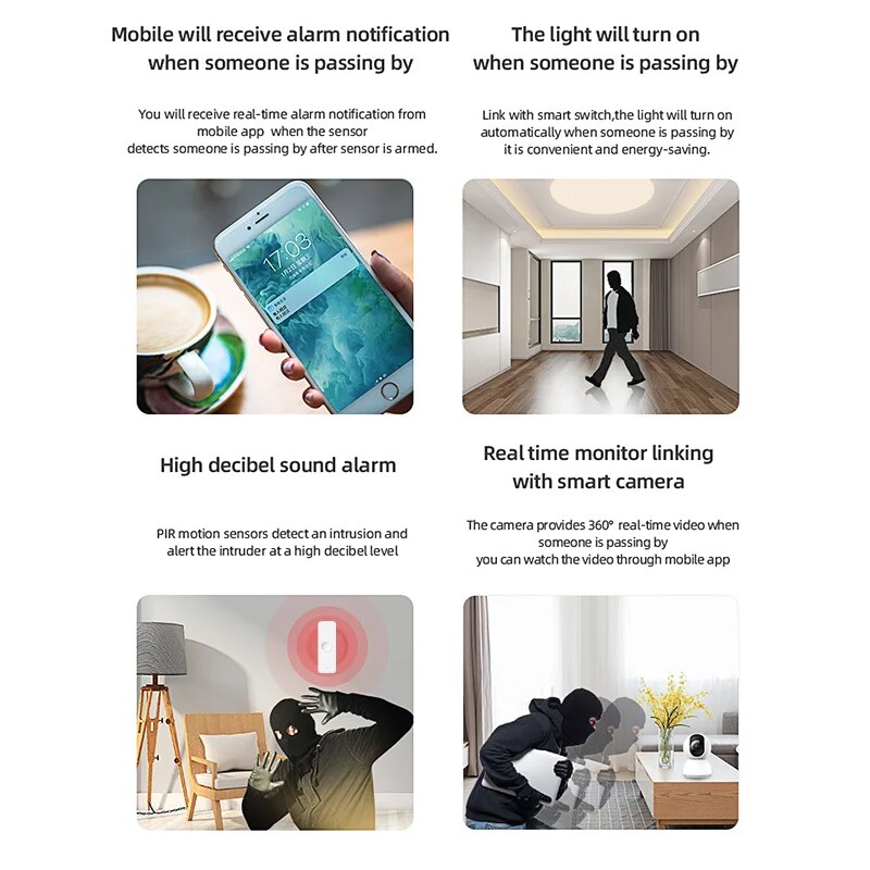 Tuya WiFi Zigbee PIR Motion Se - Smart Home Ir review and price