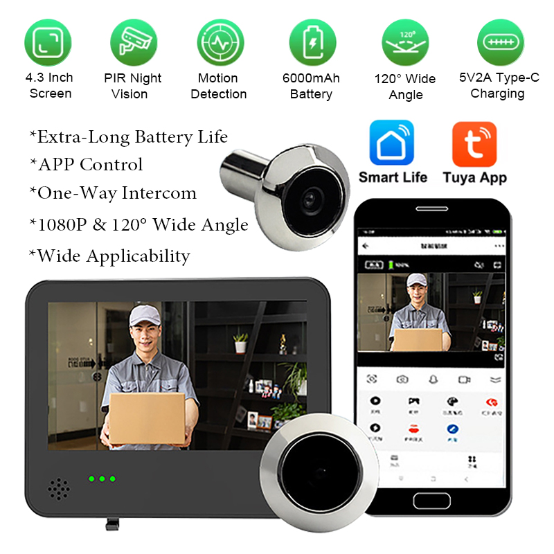 Tuya Smart WIFI Video Doorbell - Video Doorbell review and price