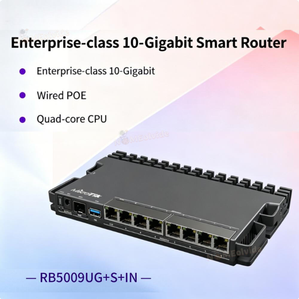 Mikrotik Rb5009ug+s In/rb5009u - Smart Home Router review and price