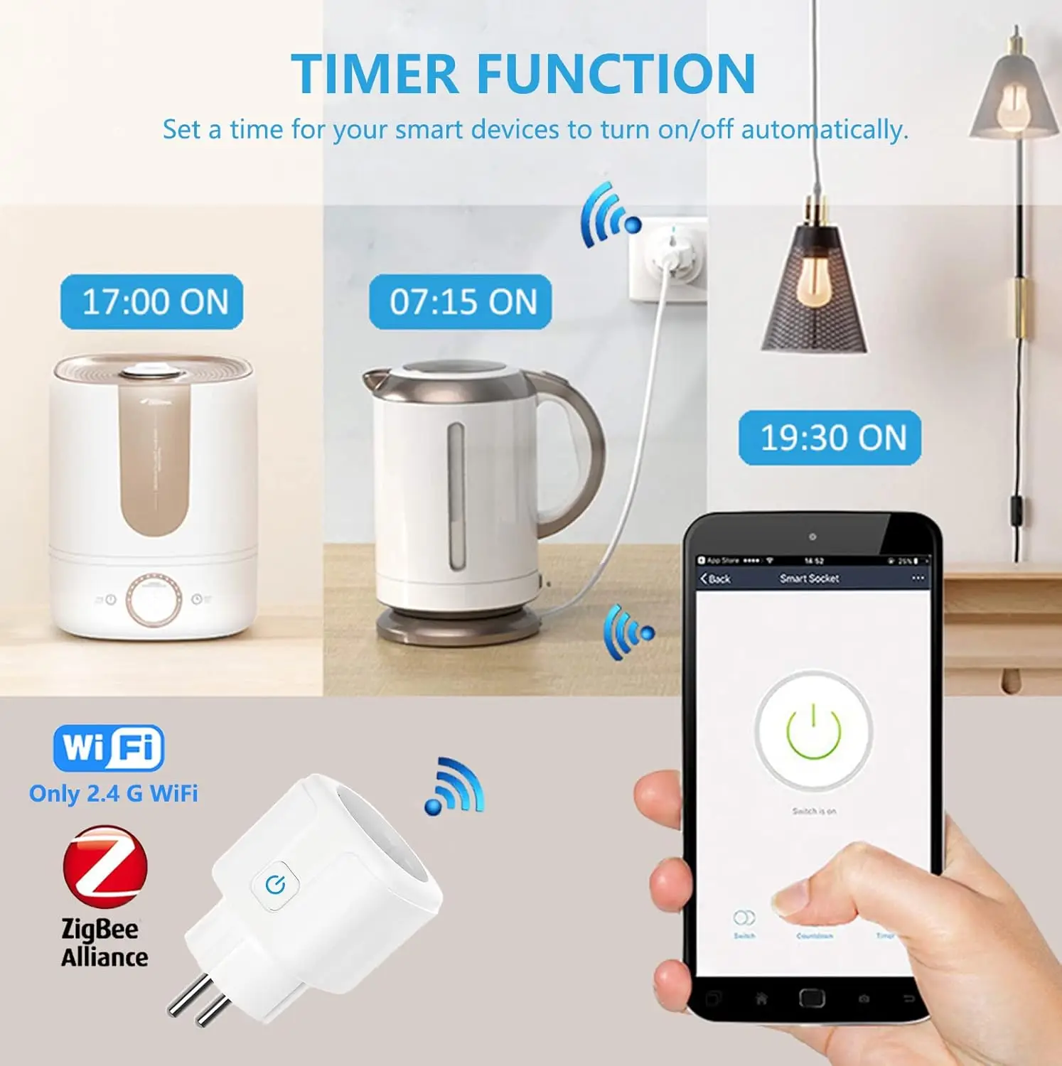 ZigBee EU Plug 16A/20A Smart P - Smart Home Energy Monitor review and price
