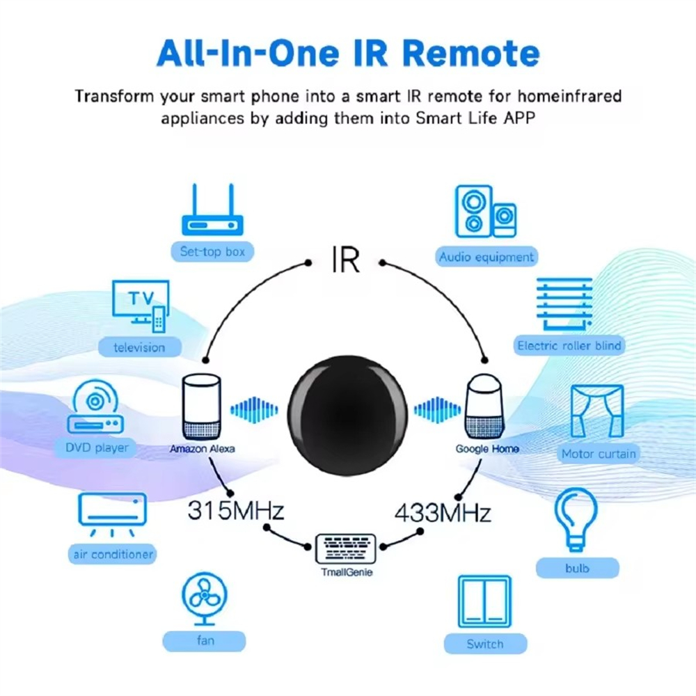 Tuya WiFi Smart IR Remote Cont - Smart Home Ir review and price