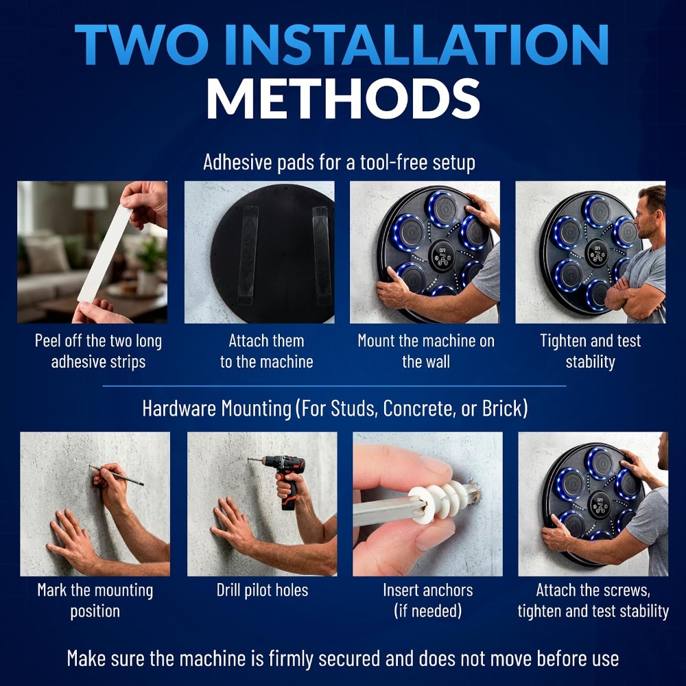 Smart Music Boxing Machine wit - Smart Home Gym review and price
