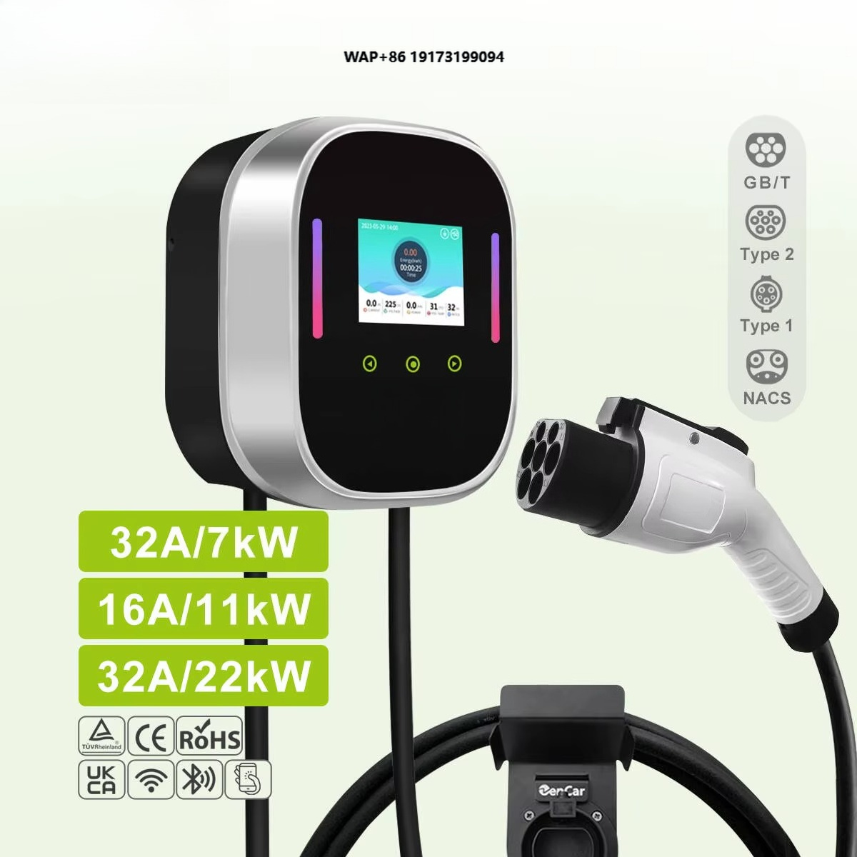 Smart EV Charger Wallbox 22kW  - Smart Home Ac review and price